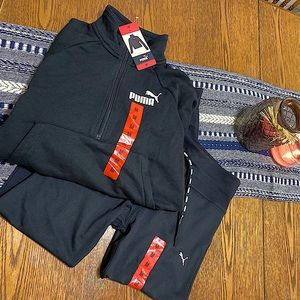Puma pullover and leggings